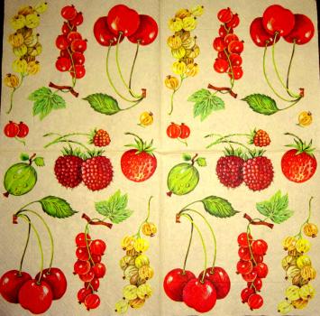 024 Beeren - 3-lagig (creme) - Atelier